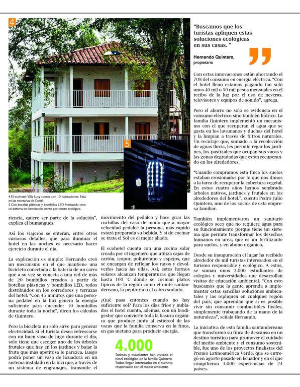 Hotel Ecoturistico Villa Lucy Curití المظهر الخارجي الصورة